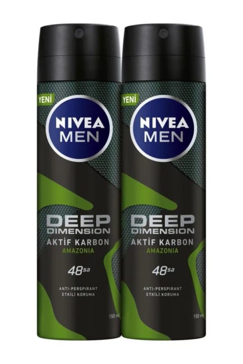 NIVEA Deep Dimension Amazonia اسپری x2