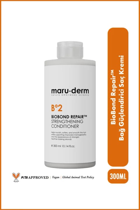 Maru.Derm BioBond Repair™ نرمکننده ترمیمکننده پیوند مو – مرطوبکننده عمیق مراقبت از مو...