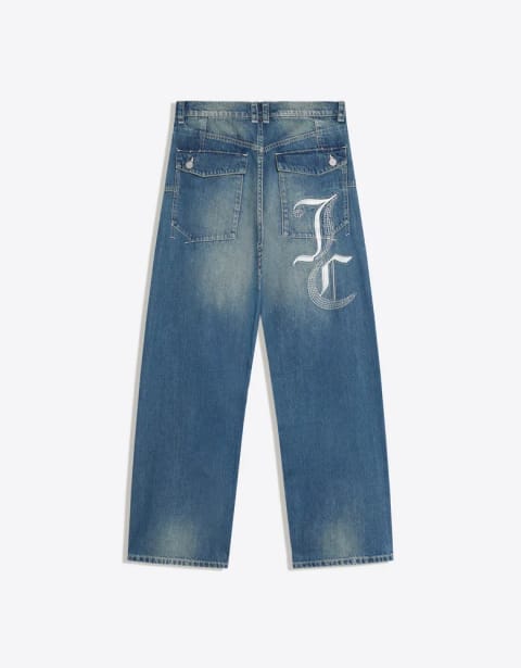 شلوار جین بگی JUICY COUTURE X Bershka