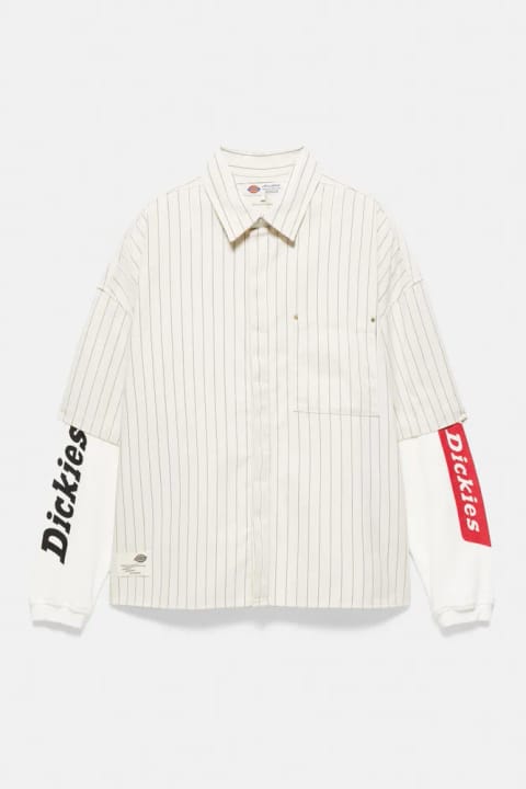 پیراهن راهراه آستینبلند Dickies