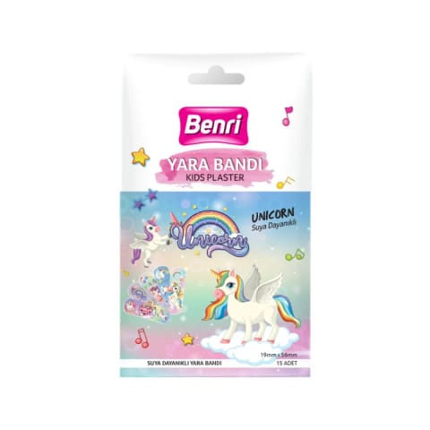 چسب زخم یونیکورن Benri سایز ۱۵ عددی