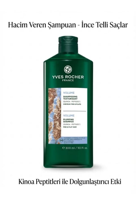 شامپو حجمدهنده ویتامینای Yves Rocher برای موهای نازک