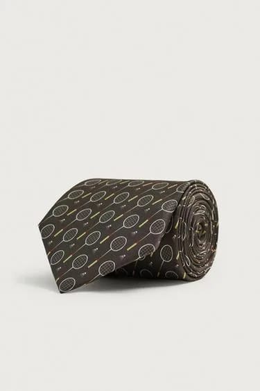 کراوات ژاکارد ابریشم خالص Zara