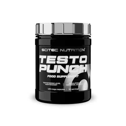 Scitec Testo Punch (DAA Aspartic Acid + Maca + Fenugreek) ۱۲۰ کپسول