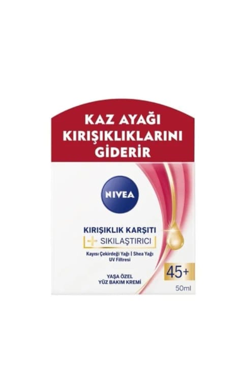 NIVEA کرم ضد چین و چروک بالای 45 سال 50 میلیلیتر