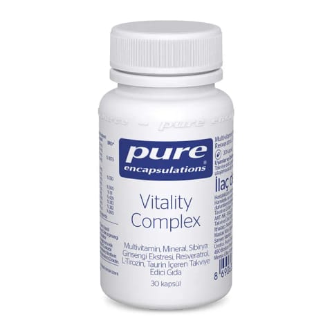 Pure Encapsulations Vitality Complex 30 کپسول