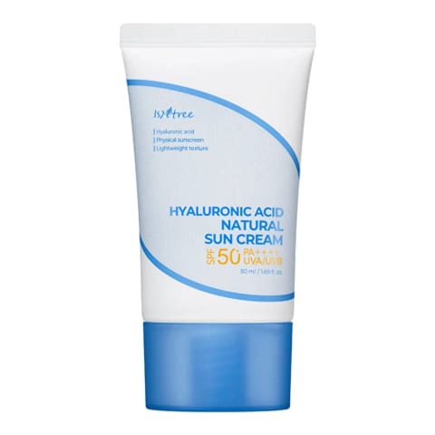 کرم ضد آفتاب طبیعی Isntree با Hyaluronic Acid SPF 50+ PA++++ 50 میلی‌لیتر