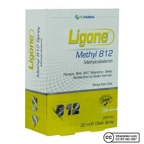 Ligone Methyl B12 زیرزبانی اسپری 30 میلی‌لیتر