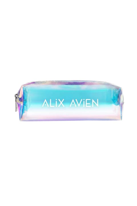 کیف لوازم آرایش مستطیلی هولوگرامی Alix Avien