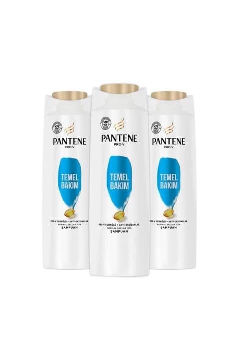 Pantene شامپو مراقبت پایه ۳۵۰ میلیلیتر (۳ عددی)