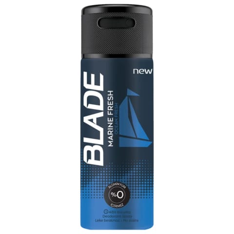 Blade Marine Fresh اسپری دئودورانت مردانه ۱۵۰ میلی‌لیتر