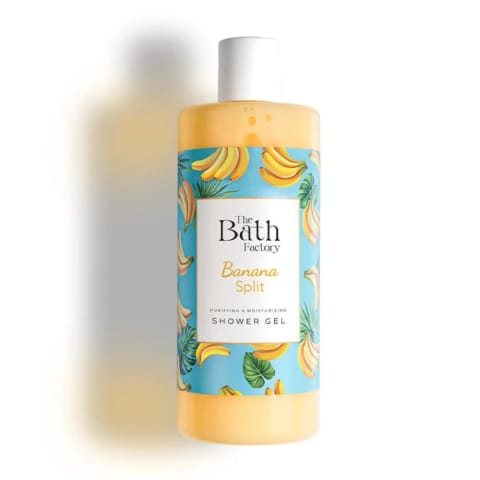 THE BATH FACTORY دوش ژل مرطوبکننده و مغذی Banana Split 400 میلیلیتر