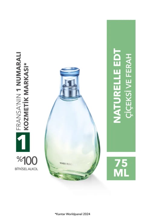 Yves Rocher Naturelle ادو تویلت 75 میلیلیتری - وگان