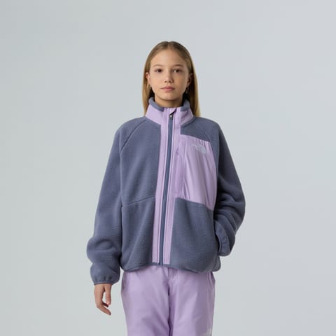 پولار بچگانه The North Face Yumiori بنفش