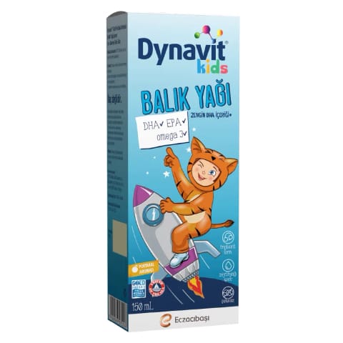 شربت روغن ماهی Dynavit 150 میلی‌لیتر