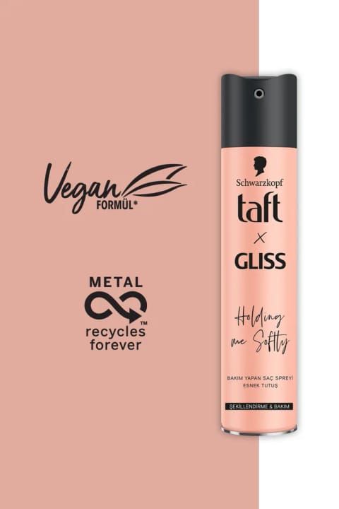 Taft X Gliss Hold Me Softly اسپری حالتدهنده مراقبتکننده مو 250 میلیلیتر