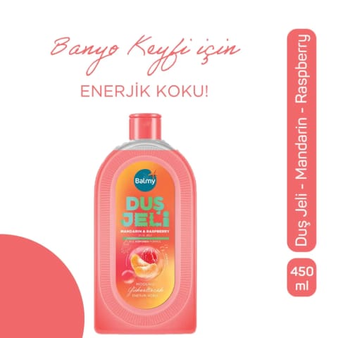 Balmy دوش ژل ماندارین و تمشک ۴۵۰ میلیلیتر