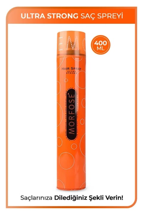 اسپری مو Morfose Ultra Strong 400 میلیلیتر