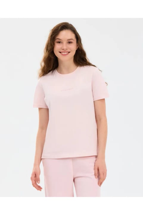 SKECHERS W Essential Crewneck T-Shirt زنانه صورتی روشن تیشرت S2510029-0441