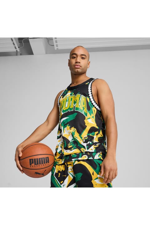 تاپ مش AOP رقیب خشم مردانه سبز Puma