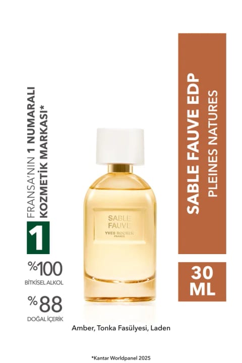 Yves Rocher ادوپرفیوم Sable Fauve — Pleines Natures ۳۰ میلیلیتر