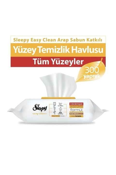 دستمال تمیزکننده سطح Sleepy با صابون عربی