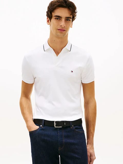 تیشرت پولو Liquid Cotton نوکدار مردانه