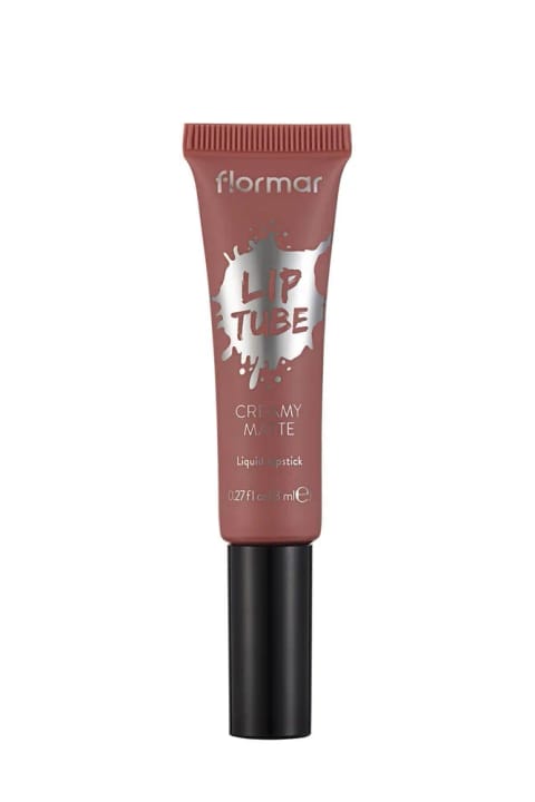 Flormar کرمی مات رژ لب مایع - Creamy Matte Lip Tube 02 Sweet Nude