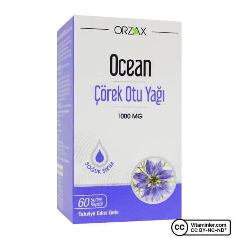 اقیانوس روغن سیاهدانه 1000 میلیگرم 60 کپسول