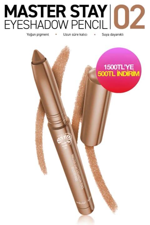 Alix Avien Master Stay مداد سایه چشم کرمی ضدآب با ماندگاری ۱۱ ساعت — 02 Luster Beige