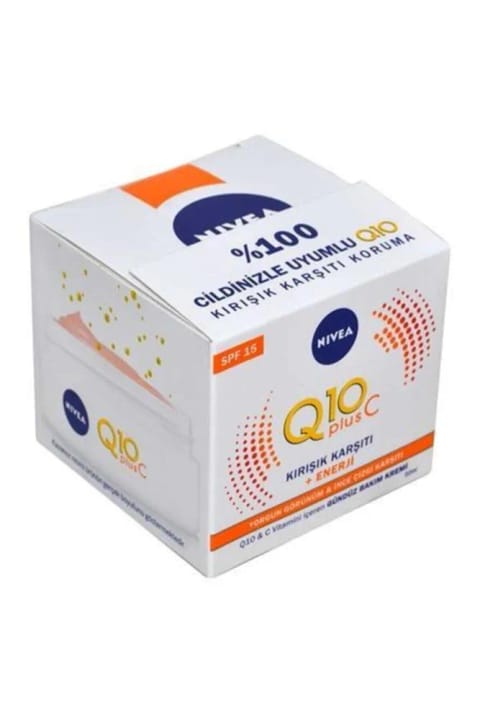NIVEA Q10 Plus C ضد چین و چروک + انرژی کرم مراقبت روزانه 50ml