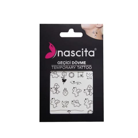تتو موقت صورت Nascita NASSTICKER0040