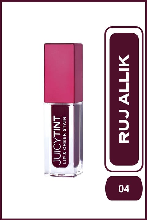 Golden Rose Juicy Tint Lip & Cheek Stain 04 Berry Kiss رژگونه و رژ لب مایع