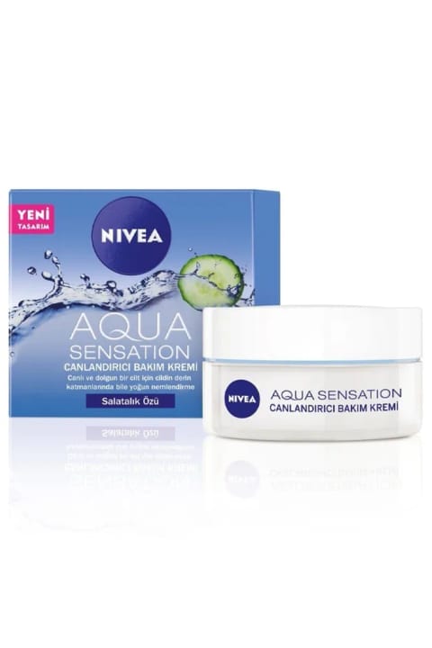 NIVEA Aqua Sensation کرم مرطوبکننده شادابکننده ۵۰ میلیلیتر