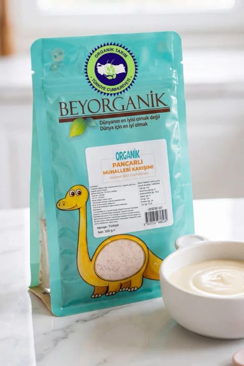 BEYORGANİK مخلوط مهلبی ارگانیک با چغندر 160 گرم