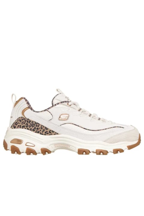 SKECHERS D'LITES-WILD CHARM — Beyaz Wht