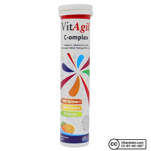 Allergo VitAgil C-omplex 20 قرص جوشان
