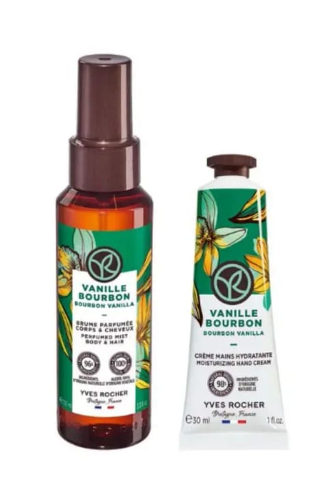 Yves Rocher ست بدن وانیل گرمسیری