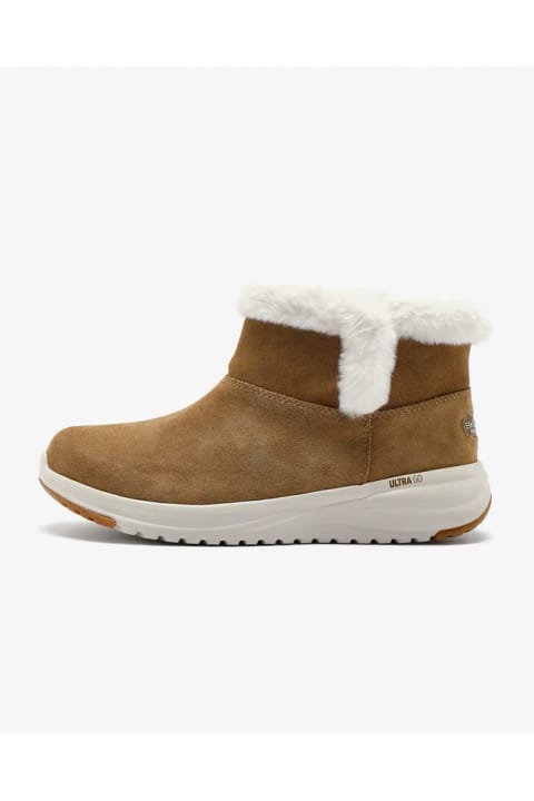 SKECHERS On-the-go Stellar - Cozy Step زنانه چکمه برفی قهوه‌ای 144775 Csnt