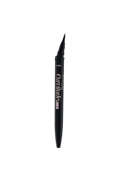 Maybelline New York Curvitude، خط چشم مشکی فوق حساس