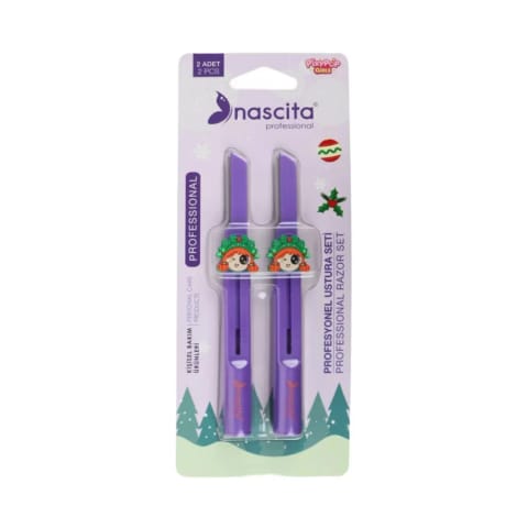 Nascita Pixy Pop Girls ست تیغ ابرو بنفش