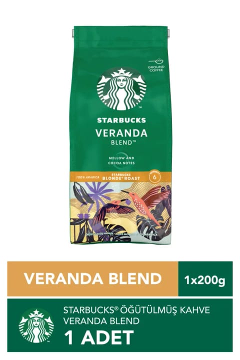 Starbucks Veranda Blend قهوه آسیاب شده 200 گرم