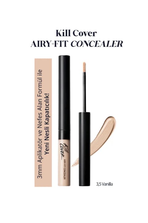 کانسیلر CLIO Kill Cover Airy-Fit — 3 5 Vanilla