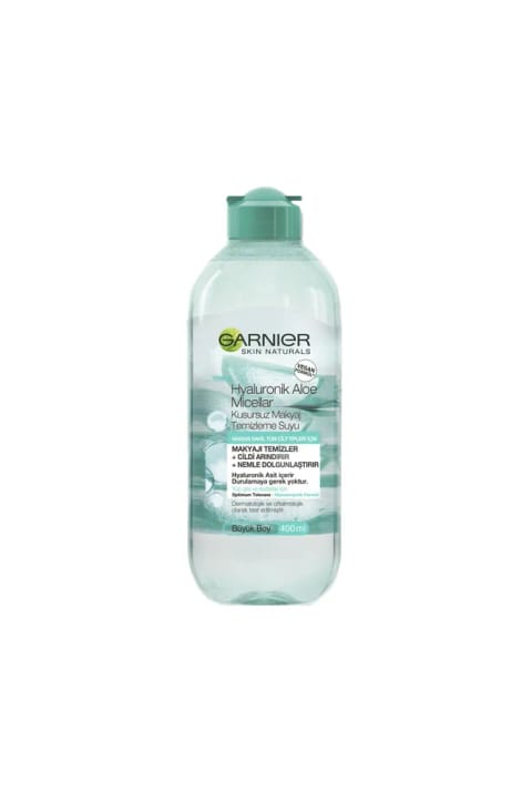 گارنیر Hyaluronic Aloe میسلار واتر پاک‌کننده آرایش ۴۰۰ میلی‌لیتری