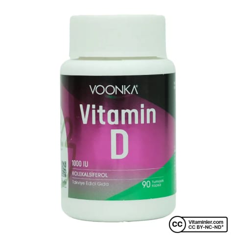 Voonka ویتامین D 90 کپسول
