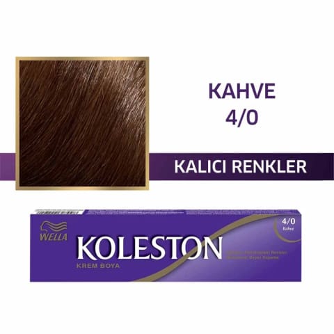 رنگ موی تیوپی Koleston 4/0 قهوهای