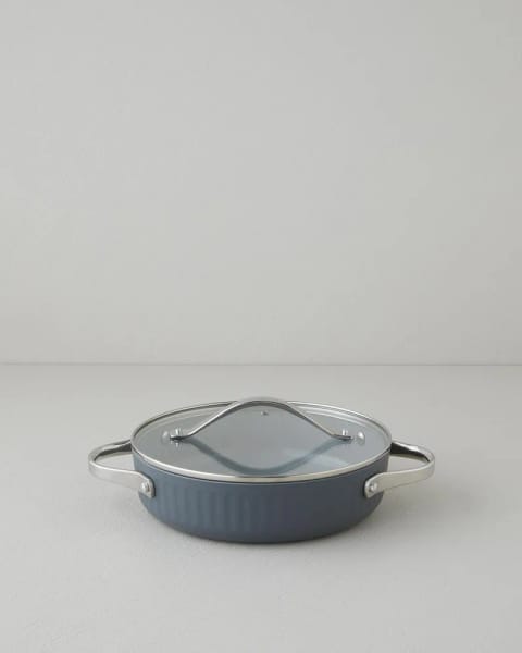 قابلمه کم‌عمق Berlin CeraWell 24 cm خاکستری