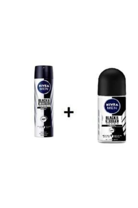 NIVEA Men Black White Invisible Original دئودورانت + رولآن