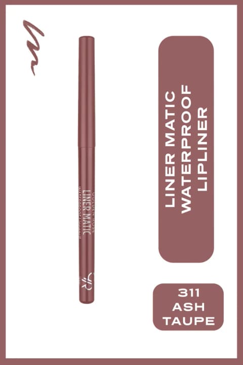 مداد لب ضدآب Golden Rose Liner Matic — 311 Ash Taupe