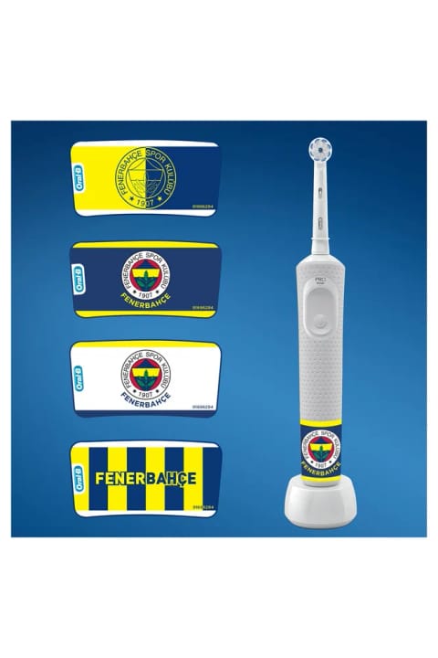 Oral-B D100 شارژی + پکیج هواداری Gillette Blue3 فنرباغچه